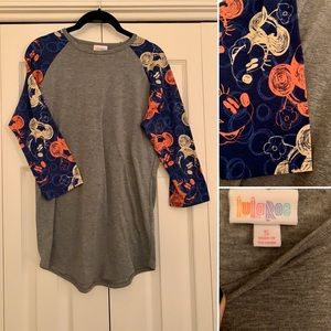 LulaRoe Disney (Mickey) Randy 3/4 Length Sleeve